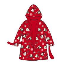  Disney Minnie Red Snow Karácsonyi gyerek köntös 3-8 év