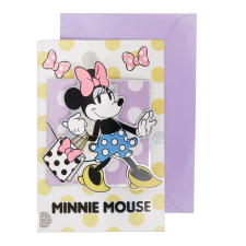 Disney Minnie Shopping 3D üdvözlőkártya party kellék