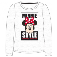 Disney Minnie Style Grey gyerek hosszú póló, felső 6 év / 116 cm gyerek póló