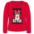 Disney Minnie Style Red gyerek hosszú póló, felső 8 év / 128 cm