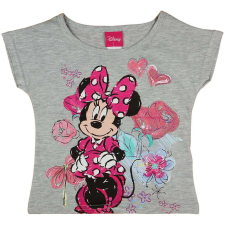 Disney Minnie szíves virágos lányka póló - 128-as méret gyerek póló