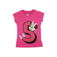  Disney Minnie szülinapos kislány póló 5 éves gyerek póló