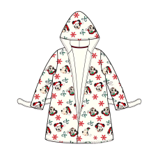  Disney Minnie White Snow Karácsonyi gyerek köntös 3-8 év