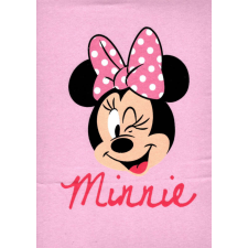  Disney pamut,gumis lepedő - rózsaszín Minnie babaágynemű, babapléd