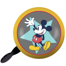 Disney Retro bicikli csengő - Mickey egér - Sárga kerékpár és kerékpáros felszerelés