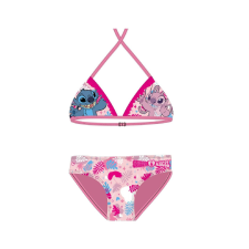 Disney Stitch kétrészes fürdőruha kislányoknak - bikini háromszög felsőrésszel gyerek fürdőruha