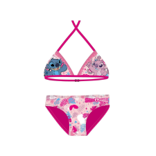 Disney Stitch kétrészes fürdőruha kislányoknak - bikini háromszög felsőrésszel gyerek fürdőruha
