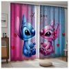  Disney Stitch Rajzfilm Mintás Sötétítő Függöny 130 x 210 cm – 2 db WW1766750-2