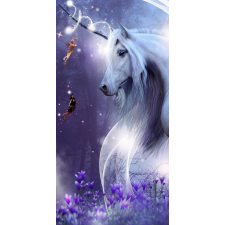  Disney Unicornis pamut törölköző 70x140 cm lakástextília