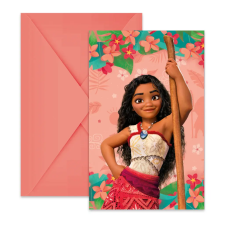 Disney Vaiana Disney Vaiana Sailing Spirit party meghívó 6 db-os FSC party kellék
