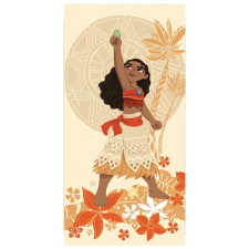  Disney Vaiana Gaia Stone fürdőlepedő, strand törölköző 70x140cm (Fast Dry) lakástextília