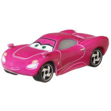 Disney Verdák 2 Holley Shiftwell kisautó - Rózsaszín autópálya és játékautó