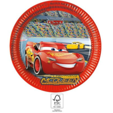 Disney Verdák Arena Race papírtányér 8 db-os 23 cm FSC party kellék