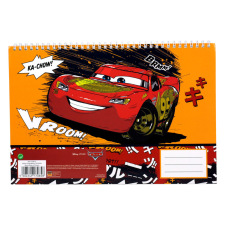 Disney Verdák Disney Verdák Vroom A/4 spirál vázlatfüzet, 30 lapos füzet