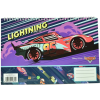  Disney Verdák Lightning A/4 spirál vázlatfüzet, 30 lapos