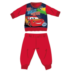  Disney Verdák téli vastag baba pizsama - pamut flanel pizsama - piros - 86