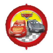 Disney Verdák Top Racers fólia lufi 46 cm Nr1 party kellék