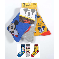 Disney zokni szett/3db Mickey Egér 31-34