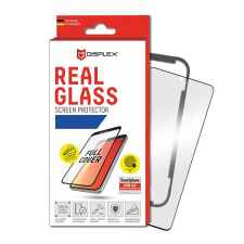Displex képernyővédő üveg (3D full cover, íves, tok barát, karcálló, 10H) FEKETE [Samsung Galaxy S21 Plus (SM-G996) 5G] mobiltelefon kellék