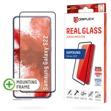 Displex Real Glass Screen Protector Full Cover Samsung Galaxy S22 mobiltelefon kellék