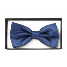  Díszdobozos szövött csokornyakkendő - Sötétkék ajándéktárgy