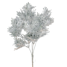  Díszítő csokor 4ágú ezüst M34cm dekorációs kellék