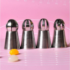  Díszítőcső készlet 4 részes sütés és főzés