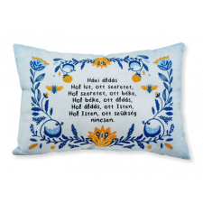 Díszpárna Házi áldás 38 x 28 cm lakástextília