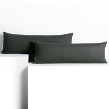 Díszpárnahuzat AMBER szín grafitszürke stílus klasszikus anyag dzsörzé 40x200 DecoKing lakástextília