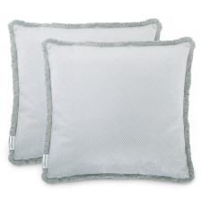 Díszpárnahuzat CLEAR szín szürke nyomott motívum boho bársony 45x45 ameliahome lakástextília
