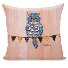Díszpárnahuzat OWLS mikroszál decoking lakástextília