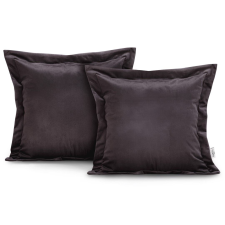 Díszpárnahuzat VELVET szín barna stílus glamour bársony 45x45 ameliahome lakástextília