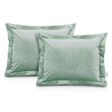  Díszpárnahuzat VELVET szín mentazöld stílus glamour bársony 50x70 ameliahome lakástextília