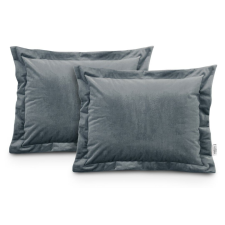 Díszpárnahuzat VELVET szín szürke stílus glamour bársony 50x70 ameliahome lakástextília