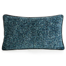  Díszpárnahuzat zsenília fonalból Kék 30x50 cm lakástextília