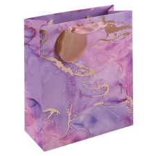 Dísztasak Clairefontaine/Eurowrap 21,5x25,3 cm rózsaszín márvány ajándéktasak