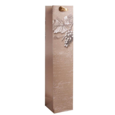 Dísztasak pálinkás 8x38 cm szőlős ajándéktasak