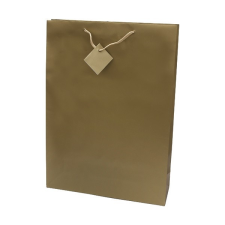 - Dísztasak Special Simple XL 33x46x10 cm egyszínű arany ajándéktasak