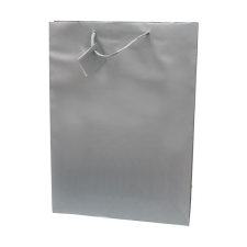 - Dísztasak Special Simple XL 33x46x10 cm egyszínű ezüst ajándéktasak