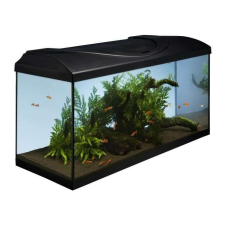 Diversa LED Expert szögletes FEKETE 80 akvárium szett 17w 112l DIV119718 akvárium