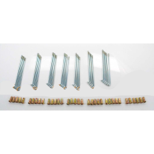 Diverse / Import 100 mm-es krómozott küllőkészlet Puch DS Alabama Mexico-hoz egyéb motorkerékpár alkatrész