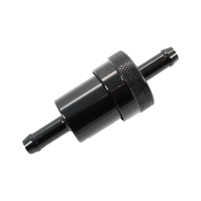 Diverse / Import Benzinszűrő / Üzemanyagszűrő alu szinter 8mm fekete egyéb motorkerékpár alkatrész