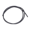 Diverse / Import Gyújtókábel 5mm x 1m fekete szilikon Zündapp, Kreidler, Hercules, Puch, KTM, DKW, mofa, moped, robogó, motorkerékpár számára