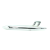 Diverse / Import Kipufogó króm hossz 570mm átmérő 55mm csatlakozás 26mm Zündapp Combinette, Super Combinette típus 423, 428, 429 számára Diverse / Import Felnik, gumik, kiegészítők Felnik