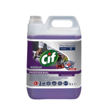 Diversey Kombinált kézi általános tisztító- fertőtlenítőszer 5 liter 2in1 Cif Pro Formula Safeguard Concentrate tisztító- és takarítószer, higiénia