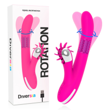  DIVERSIA Bunny – forgó vibrátor 24 cm hosszú vibrátorok