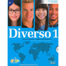 DIVERSO 1 LIBRO+EJERCICIOS+CD nyelvkönyv, szótár