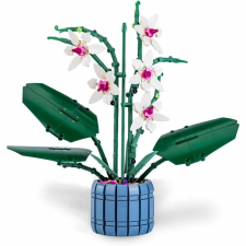  DIY Orchidea Építőkészlet - 41cm, 886 darabos barkácsolás, építés