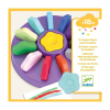DJECO 12 flower crayons for toddlers - Marokkréta, 12 színű vírág