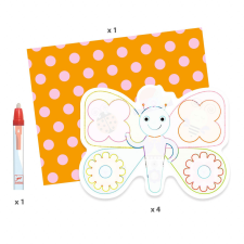 DJECO Animalo-Len vízfestő készlet, Djeco kreatív és készségfejlesztő